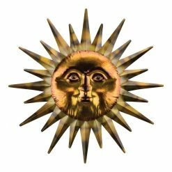 Regal Art & Gift Metallic Sun Wall Decor