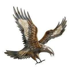 Regal Art & Gift Metallic Eagle Wall Decor Landing