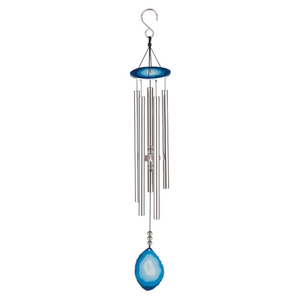 Regal Art & Gift 32 in. Agate Chime in Blue 1 Regal Art & Gift 32 in. Agate Chime in Blue
