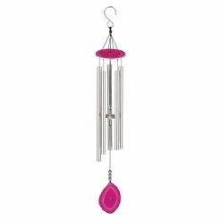 Regal Art & Gift 32 in. Agate Chime in Pink
