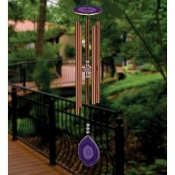 Regal Art & Gift 32 in. Agate Chime in Purple -Algreen Sales Store regal art gift wind chimes 13026 31 1000