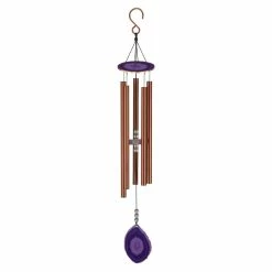 Regal Art & Gift 32 in. Agate Chime in Purple