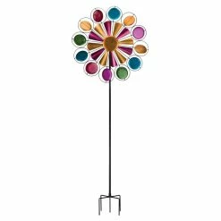 Regal Art & Gift 32 in. Rotating Wind Spinner - Mardigras