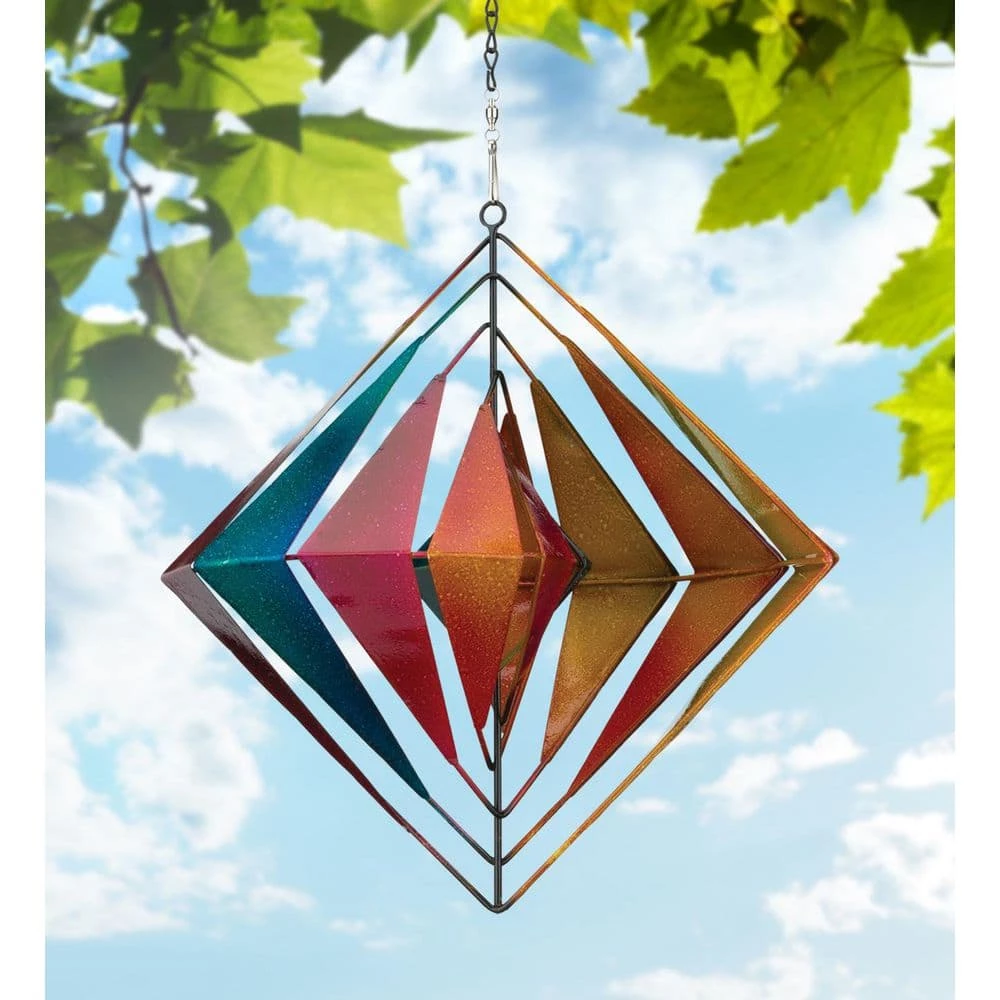 Regal Art & Gift Hanging Wind Spinner - Illusion Diamond 4 Regal Art & Gift Hanging Wind Spinner - Illusion Diamond - Image 4