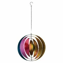 Regal Art & Gift Hanging Wind Spinner - Illusion Round