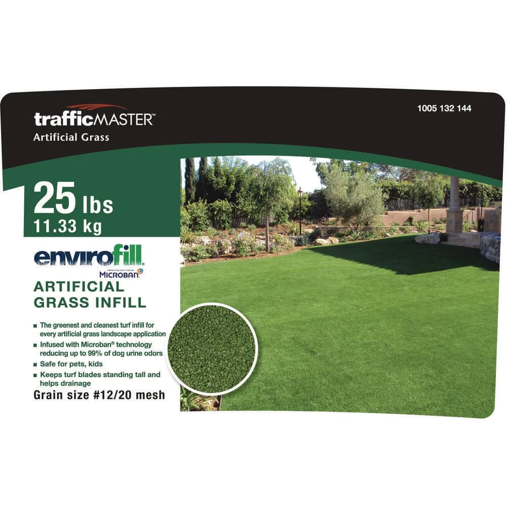 TrafficMaster Envirofill 25 lbs. Artificial Grass Infill Bucket 5 TrafficMaster Envirofill 25 lbs. Artificial Grass Infill Bucket - Image 5