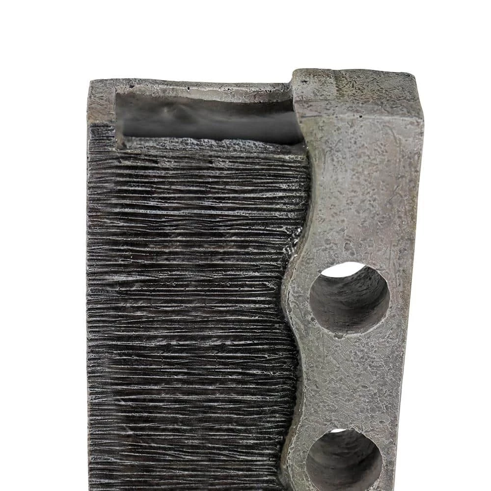 Watnature 9.4 in. Resin Indoor Waterfall Fountain, Modern Tabletop Fountains Designed with 3 LED Lights Relaxation 7 Watnature 9.4 in. Resin Indoor Waterfall Fountain, Modern Tabletop Fountains Designed with 3 LED Lights Relaxation - Image 7